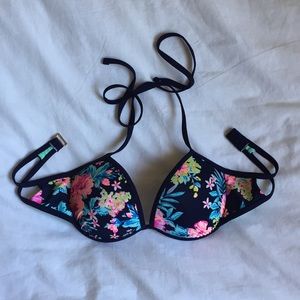 Floral padded bathing suit